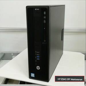 【ゲーミングPC】hp Z240 SFF Workstation Xeon E3 1225 v5 メモリ16GB SSD512GB Win10 Pro 64bit AMD Radeon R7 250【H24041601】