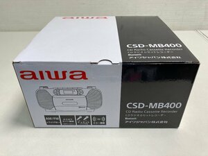 【★10-4450】■未使用■aiwa CSD-MB400 ラジカセ（0688）