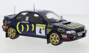 1/24 スバル インプレッサ モンテカルロ ラリー IXO Subaru Impreza 555 No.4 Rallye Monte Carlo 1995 1:24 梱包サイズ80