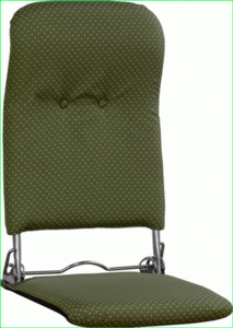 座椅子 リクライニング コンパクト ブラウン ネイビー グリーン M5-MGKNS5808GN
