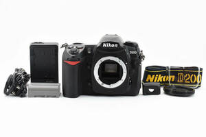【美品】ニコン Nikon D200 ボディ 《ショット数883回》 往年の名機　　　 MR280356A2944