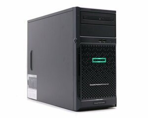 hp ProLiant ML30 Gen10 Xeon E-2124 3.3GHz 8GB 600GBx3台(SAS2.5インチ/12Gbps/RAID5) DVD-ROM AC*2 SmartArray E208i-p SR Gen10