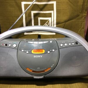 refle SONY ソニー パーソナルオーディオシステム ZS-Y3 CD ラジオ(AM, ワイドFM) 一応ジャンク