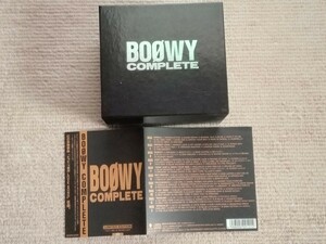 BOOWY●CD 10枚組『BOOWY COMPLETE ～21st Century 20th Anniversary EDITION～』＊氷室京介.布袋寅泰.アルバム.ベスト.ライブ