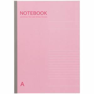 【新品】（まとめ）TANOSEE ノートブック セミB5 A罫7mm 50枚 ピンク 1セット（50冊） 【×3セット】