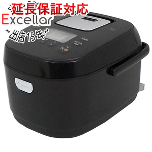 【新品(開封のみ)】 アイリスオーヤマ IHジャー炊飯器 米屋の旨み 銘柄炊き 5.5合 RC-IK50-B ブラック [管理:1100054831]