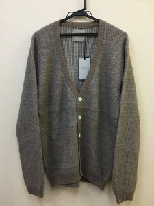 [080]FACTOTUMファクトタムVALLISヴァリス/MOHAIR KNIT CARDIGANモヘアニット/ベージュ/サイズ46【国内正規品/新品未使用/定価以下】