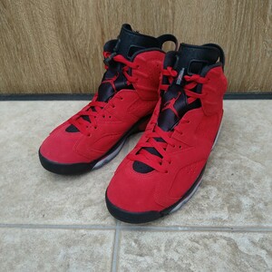  【美品】 NIKE ナイキ 27.5cm AIR JORDAN 6 RETRO TORO BRAVO CT8529-600 エアジョーダン6 トロ ブラボー VARSITY RED 35002579