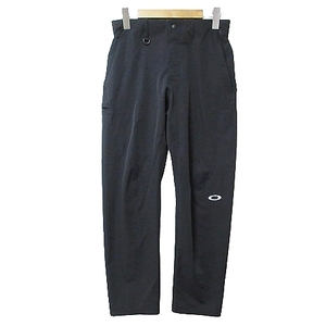 オークリー OAKLEY パンツ Enhance Multi Tapered Pants 2.7 スポーツ ウエア フィットネス ストレッチ ロゴ S 黒 ブラック ■GY01 X