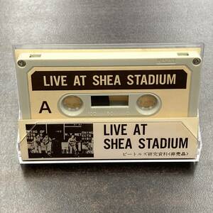 1215M ザ・ビートルズ 研究資料 LIVE AT SHEA STADIUM カセットテープ / THE BEATLES Research materials Cassette Tape