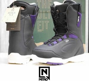 【新品】24 NITRO SCALA TLS WOMENS - 24.5 Black-Purple 正規品 レディース スノーボード ブーツ
