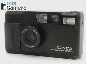 CONTAX T2 Limited BLACK Carl Zeiss Sonnar 38ｍｍ F2.8 T＊ 2000台限定 コンタックス ブラック 動作品