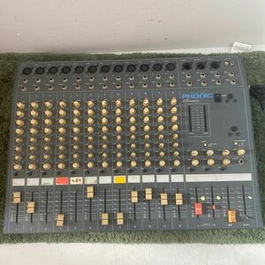 PHONIC フォニック PMC1202B ミキサー現状品