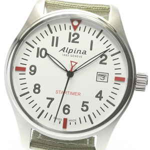 アルピナ Alpina AL-240S4S6 スタータイマー デイト クォーツ メンズ 未使用品 箱・保証書付き_684079