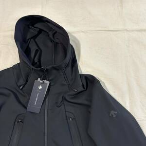 24SS新品 DESCENTE ALLTERRAIN デサント オルテライン 水沢ダウン MIZUSAWA DOWN JACKET SOFT SHELL JACKET CREAS-AIR ジップパーカー BK L