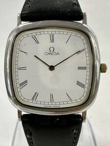 【4R10】1円スタート OMEGA / Cal.1378 オメガ クオーツ 白色文字盤 ボーイズ 腕時計