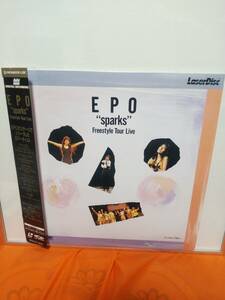 ◆EPO/スパークス "Sparks" freestyle tour live　中古LDレーザーディスク