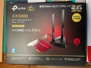 TP-Link AX3000 (Archer TX 3000 E)Wi-Fi 6 Bluetooth 5.0 システム PCIe アダプター
