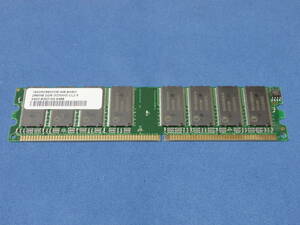 【中古】256M DDR-333MHZ-CL2.5 デスクトップ用メモリ メーカー不明