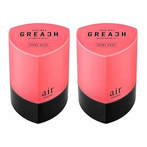 【即発送】【まとめ買い】 GREACH(グリーチ) シャイニーキープ ヘアワックス 80g ピンク 80グラム 2個セット