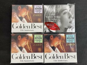 ※◇P228/未開封CD ZARD 初回限定版 Golden Best 15th Anniveresary (DREAM/CRYSTAL/AQUA)特典DVD付+Request Best/坂井泉水/1円～