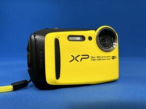 ★美品★富士フイルム FinePix XP120 デジタルカメラ 本体/バッテリー 黄色