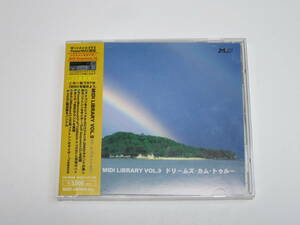 ●Windows95/Mac漢字Talk7.5以降　CDソフト MIDI Library Vol.９ ドリームズ・カム・トゥルー 新品未開封 ゆうパケット一律230円