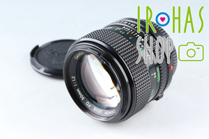 Canon FD 50mm F/1.2 Lens #42463F5
