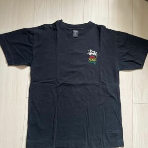 1円スタート Stussy ステューシー Tシャツ メンズ古着 80年代 90年代 ショーン ラスタマン Old オールド ビンテージ