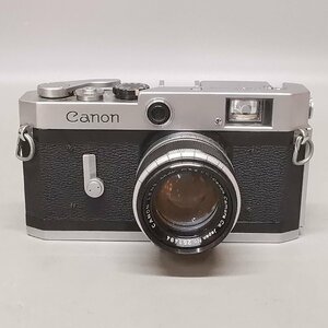 動作品 Canon キヤノン P ポピュレール ボディ / 50mm F1.8 レンズ レンジファインダーカメラ Z5518