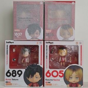 ハイキュー　ねんどろいど　黒尾鉄朗　孤爪研磨　音駒　セカンドユニフォーム　4体セット