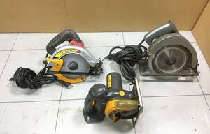 丸ノコ　RYOBI　マキタ　National　3点　まとめ売り