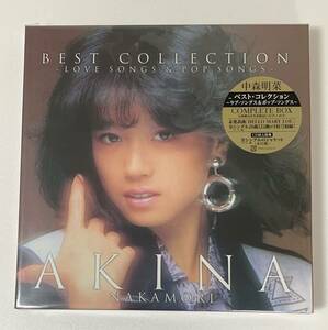 中森明菜 ベスト・コレクション ~ラブ・ソングス&ポップ・ソングス~ COMPLETE BOX 6枚組 完全生産限定盤 2CD+4LP 外箱にヘコミあり