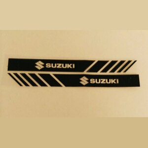 SUZUKI スズキ　ドアミラー　ステッカー　ブラック（黒）　１セット