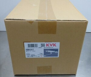 未使用品 ＫＶＫ サーモスタット式壁付け混合栓 KM800T 浴室用水栓囗T巛