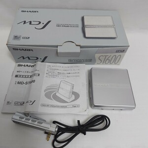 SHARP MDヘッドホンプレーヤー MD-ST600 ジャンク品 シャープ