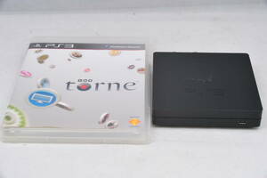 ★ 現状品 ★ 希少 ★ Sony PlayStation 3 PS3 Torne CECH-ZD1 ソニープレイステーション用 トルネ 地上デジタルチューナー ディスク付き