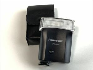 0l1k43W012 【美品/動作品】Panasonic オートストロボ PE-20S ケース付属 カメラ/アクセサリー/ストロボ/フラッシュ/パナソニック