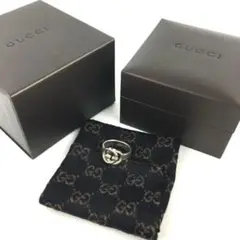 【廃盤品】GUCCI グッチ インターロッキング シルバー リング