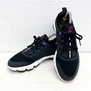 1139◎ Reebok リーボック 靴 シューズ スニーカー ローカット カジュアル メッシュ カジュアル ブラック レディース23.5