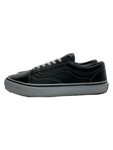 VANS◆V36CF LEA OLD SKOOL/ローカットスニーカー/24cm/BLK/600774-0001