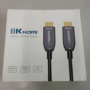 604y3106★BESTISAN 8K 光ファイバーHDMIケーブル 15m HDMI 2.1 ケーブル 48Gbps 超高速伝送