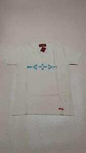 インディアンモトサイクル★VネックTシャツ★ベージュ★サイズM