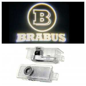 Mercedes Benz BRABUS ロゴ カーテシランプ LED 純正交換 C117 W218 C205 C207 プロジェクタードア ライト メルセデス ベンツ C E CLA