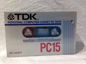 ★5656★送料込★未開封★TDK PC15 パーソナルコンピュータ用　カセットテープ
