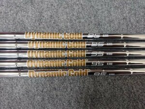 Dynamic Gold ダイナミックゴールド 95 (R300) #6-PW 5本セット アイアン用 スチールシャフト