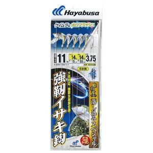 【Cpost】ハヤブサ 船極 落し込み ケイムラ&ホロ 強靭イサキ6本 SS426-10-12(haya-829676)