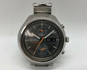 稼働品 セイコー SEIKO 5スポーツ スピードタイマー 6138-0020 時計 メンズ デイト 自動巻き ファイブスポーツ 現状