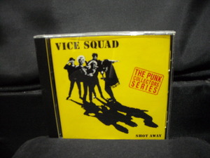 輸入盤CD/VICE SQUAD/ヴァイス・スクアッド/SHOT AWAY/80年代UKハードコアパンクHARDCORE PUNK