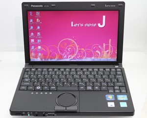 Panasonic Let’s note J10 CF-J10VYPHR/10.1インチTFT/Core i3-2350M/6GBメモリ/HDD320GB/無線LAN/Windows7 Professional 64ビット #0426